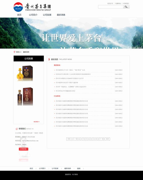 HTML5與HBuilder實戰(zhàn) 打造高仿茅臺集團網(wǎng)頁設(shè)計大作業(yè)